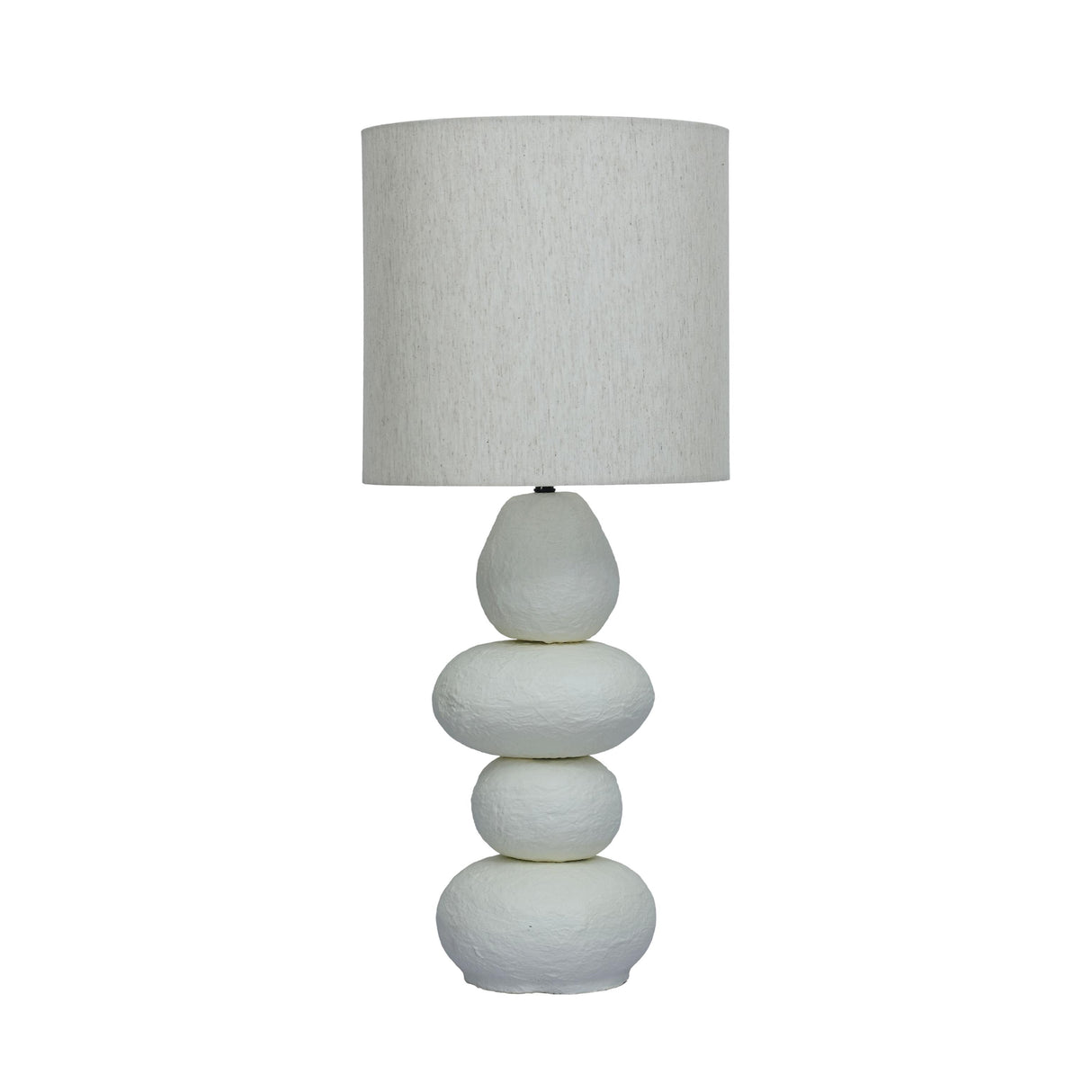 TOV Pebble Cream Table Lamp