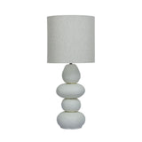 TOV Pebble Cream Table Lamp