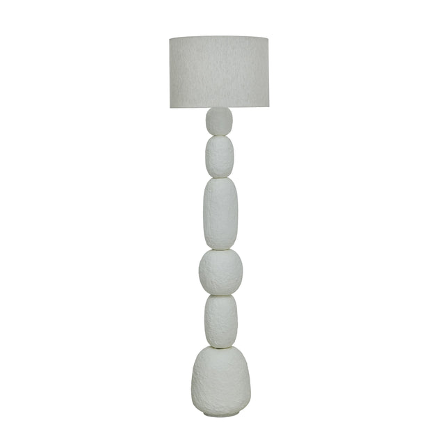 TOV Pebble Cream Floor Lamp