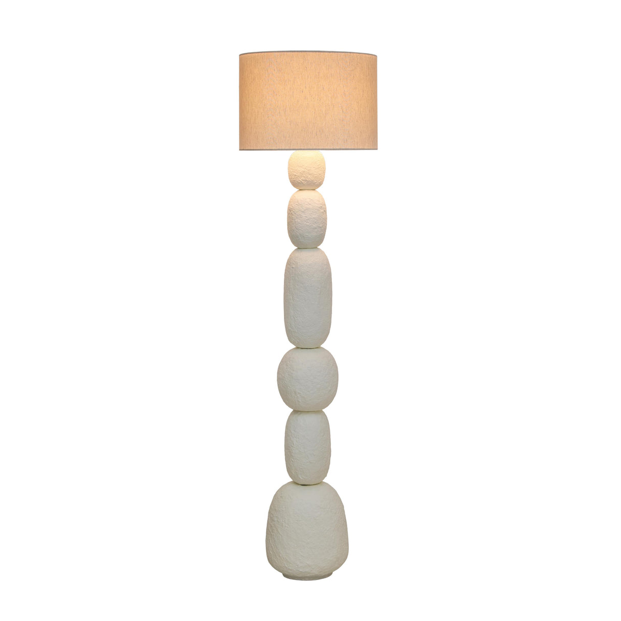 TOV Pebble Cream Floor Lamp