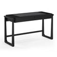 TOV Alfalfa Black 2 Drawer Desk