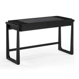 TOV Alfalfa Black 2 Drawer Desk