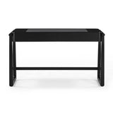TOV Alfalfa Black 2 Drawer Desk