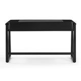 TOV Alfalfa Black 2 Drawer Desk