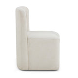 TOV Dolce Cream Rolling Desk Chair