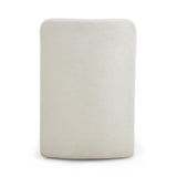 TOV Dolce Cream Rolling Desk Chair