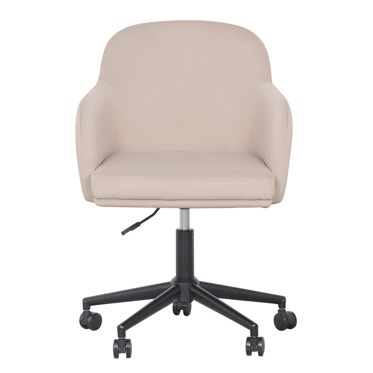 TOV Sydney Taupe Performance Velvet Office Desk Chair