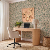 TOV Sydney Taupe Performance Velvet Office Desk Chair