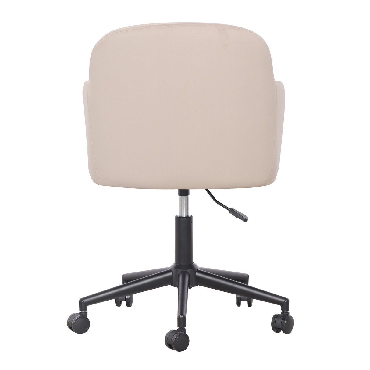 TOV Sydney Taupe Performance Velvet Office Desk Chair