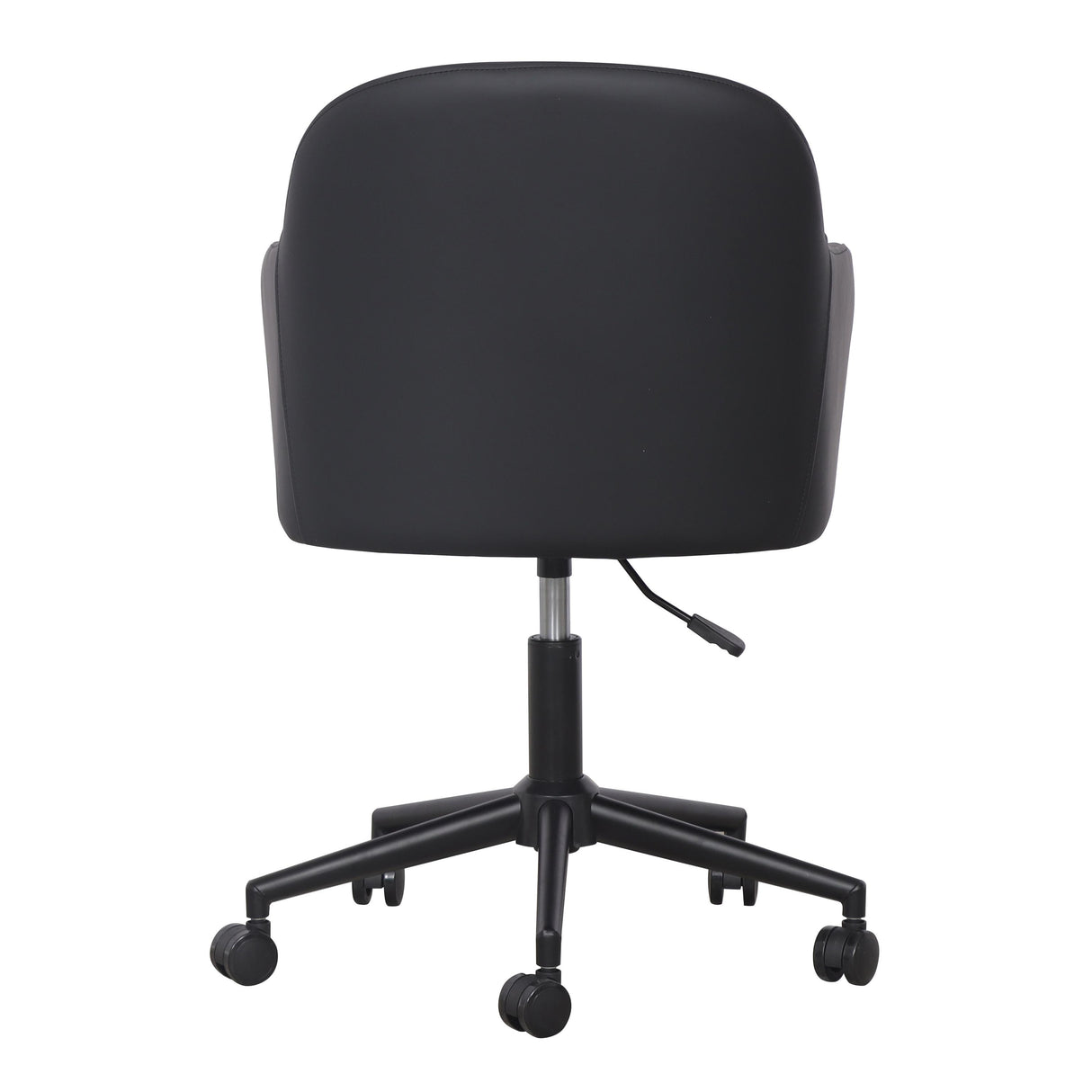 TOV Sydney Black Performance Vegan Leather Office Desk Chair