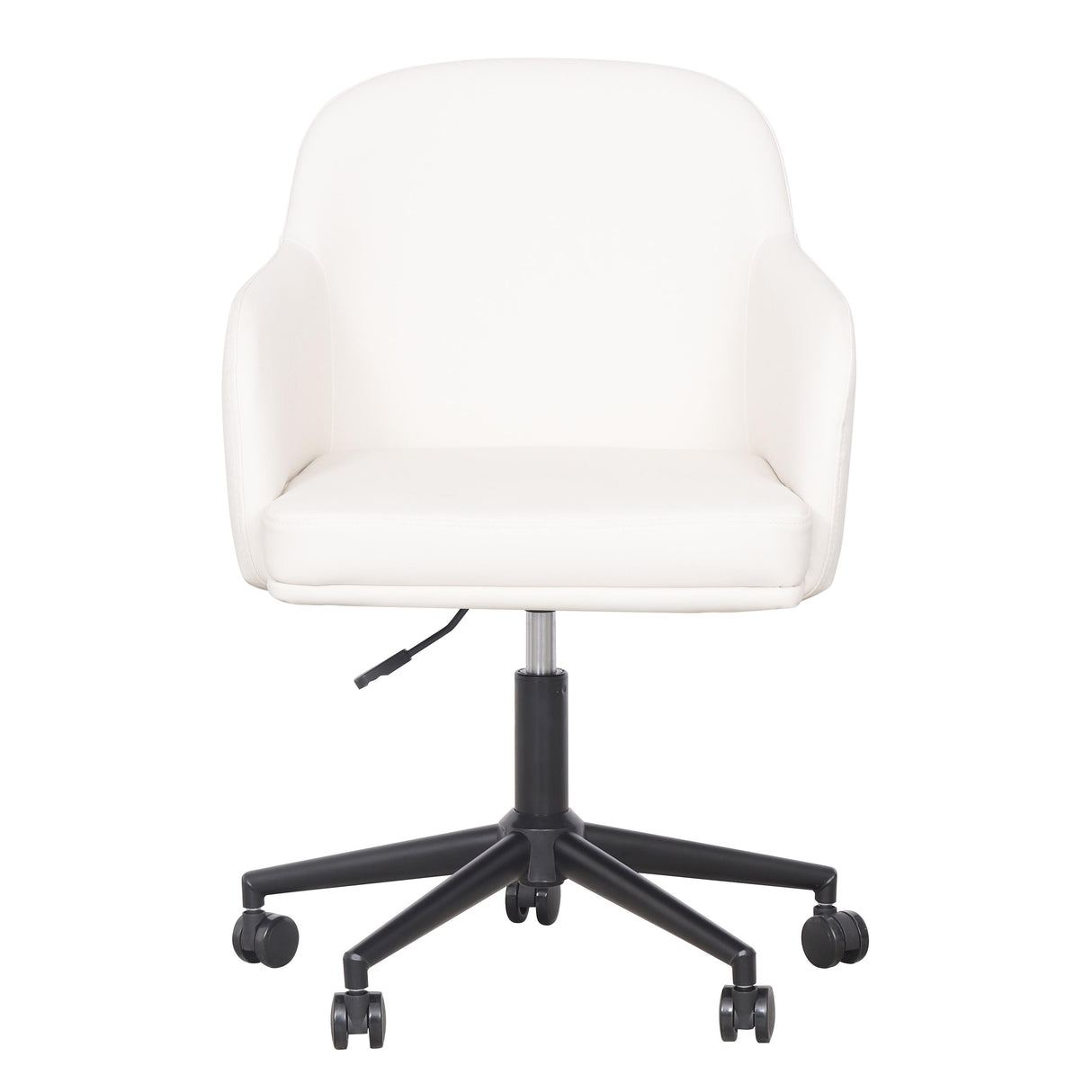TOV Sydney Cream Performance Vegan Leather Office Desk Chair