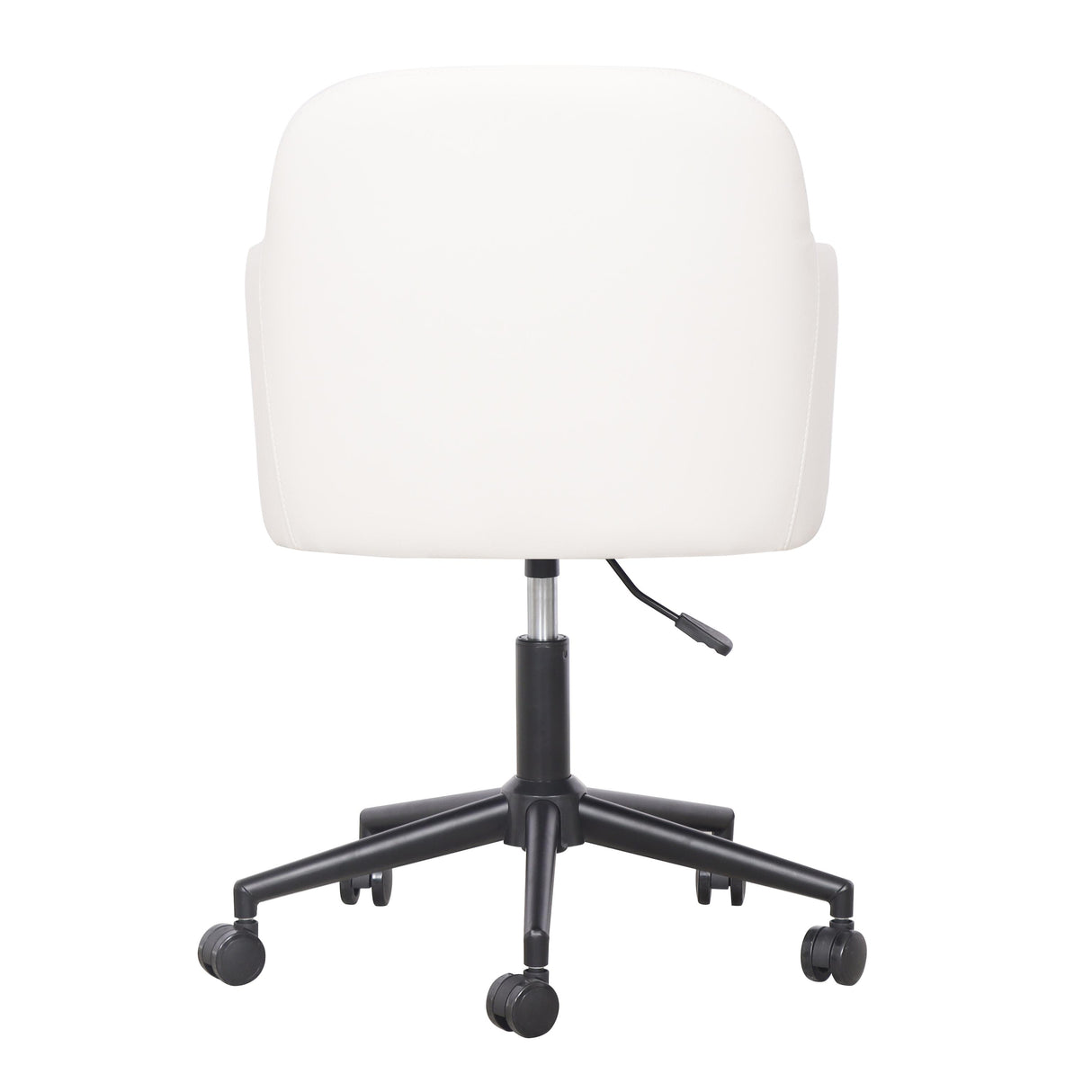 TOV Sydney Cream Performance Vegan Leather Office Desk Chair