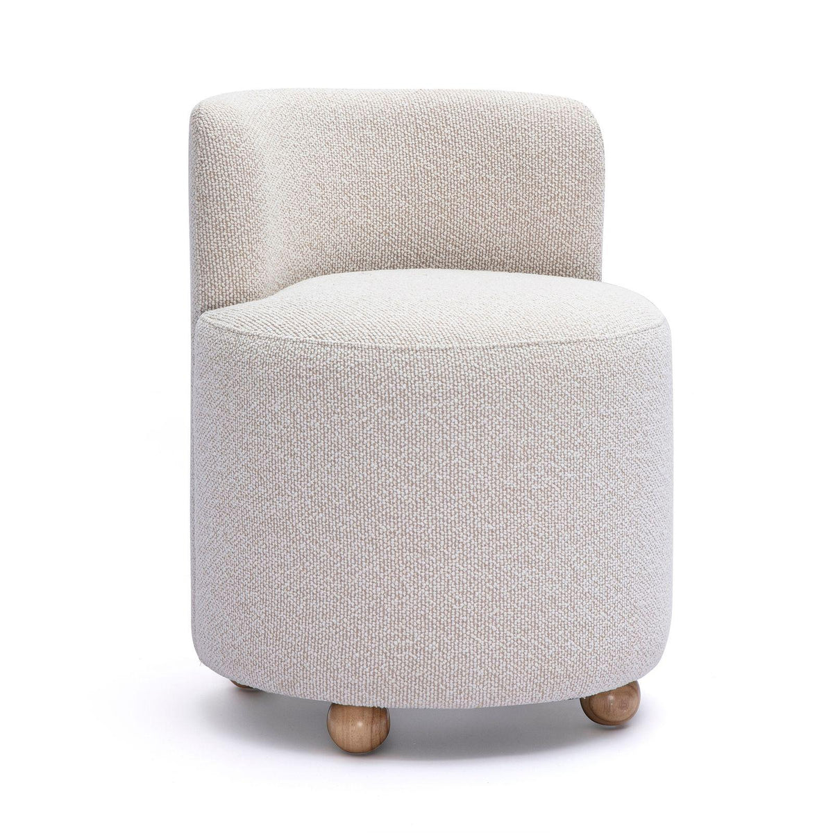 TOV Hakuna Cream Boucle Desk Chair
