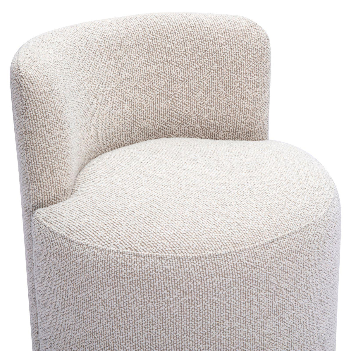 TOV Hakuna Cream Boucle Desk Chair