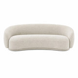 TOV Kendall 90" Sand 2-Tone Chenille Sofa
