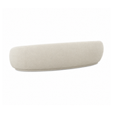 TOV Kendall 120" Sand 2-Tone Chenille Sofa