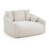 TOV Hanim Cream Boucle Daybed