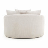 TOV Hanim Cream Boucle Daybed