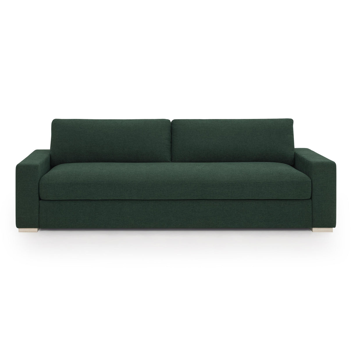 TOV Beckham Forest Green Performance Chenille 96 inch Sofa