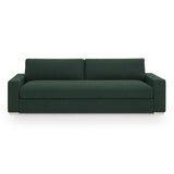TOV Beckham Forest Green Performance Chenille 96 inch Sofa
