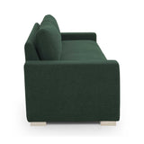 TOV Beckham Forest Green Performance Chenille 96 inch Sofa