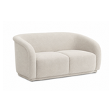 TOV Yara Sand Distressed Chenille Loveseat