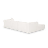 TOV Tarra Cream Chenille Modular LAF Sectional