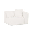 TOV Tarra Cream Chenille Modular RAF Corner Chair