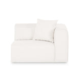 TOV Tarra Cream Chenille Modular RAF Corner Chair