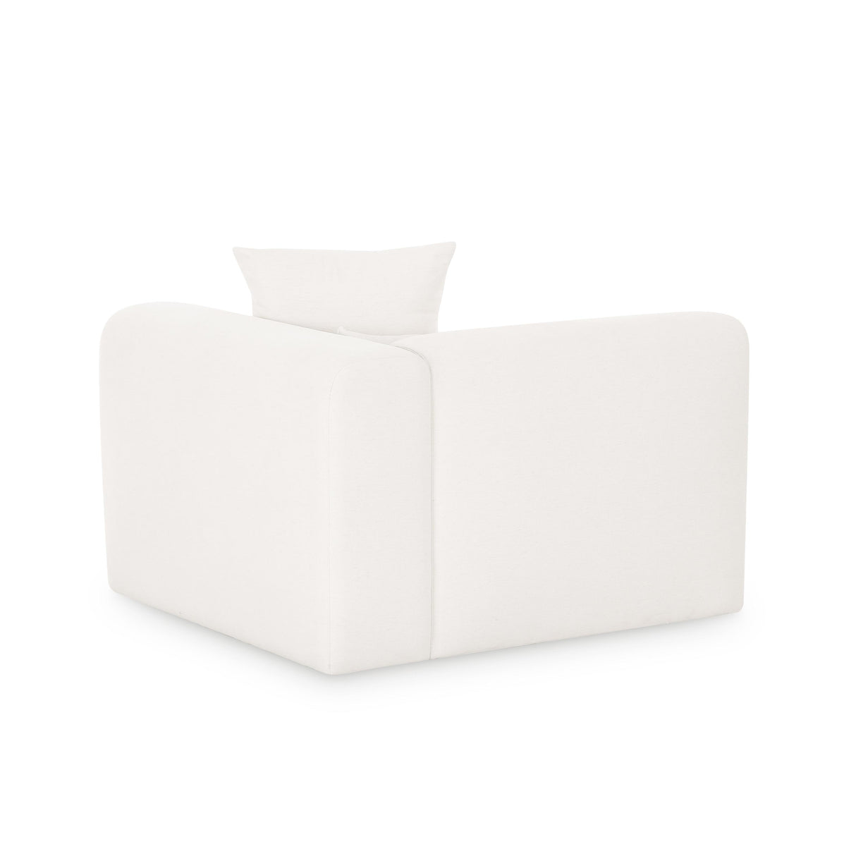 TOV Tarra Cream Chenille Modular RAF Corner Chair