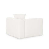 TOV Tarra Cream Chenille Modular RAF Corner Chair