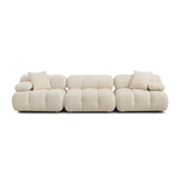 TOV Calliope Cream Performance Velvet Modular Sofa