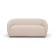 TOV Jordan Blush Pink Textured Velvet Loveseat