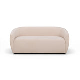 TOV Jordan Blush Pink Textured Velvet Loveseat