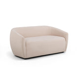 TOV Jordan Blush Pink Textured Velvet Loveseat