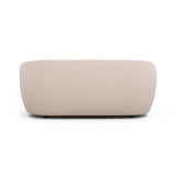 TOV Jordan Blush Pink Textured Velvet Loveseat