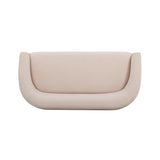 TOV Jordan Blush Pink Textured Velvet Loveseat