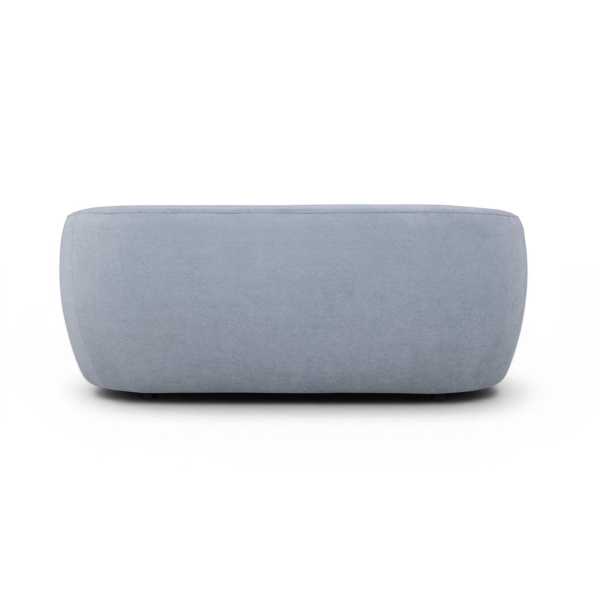 TOV Jordan Baby Blue Textured Velvet Loveseat