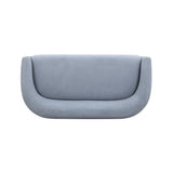 TOV Jordan Baby Blue Textured Velvet Loveseat