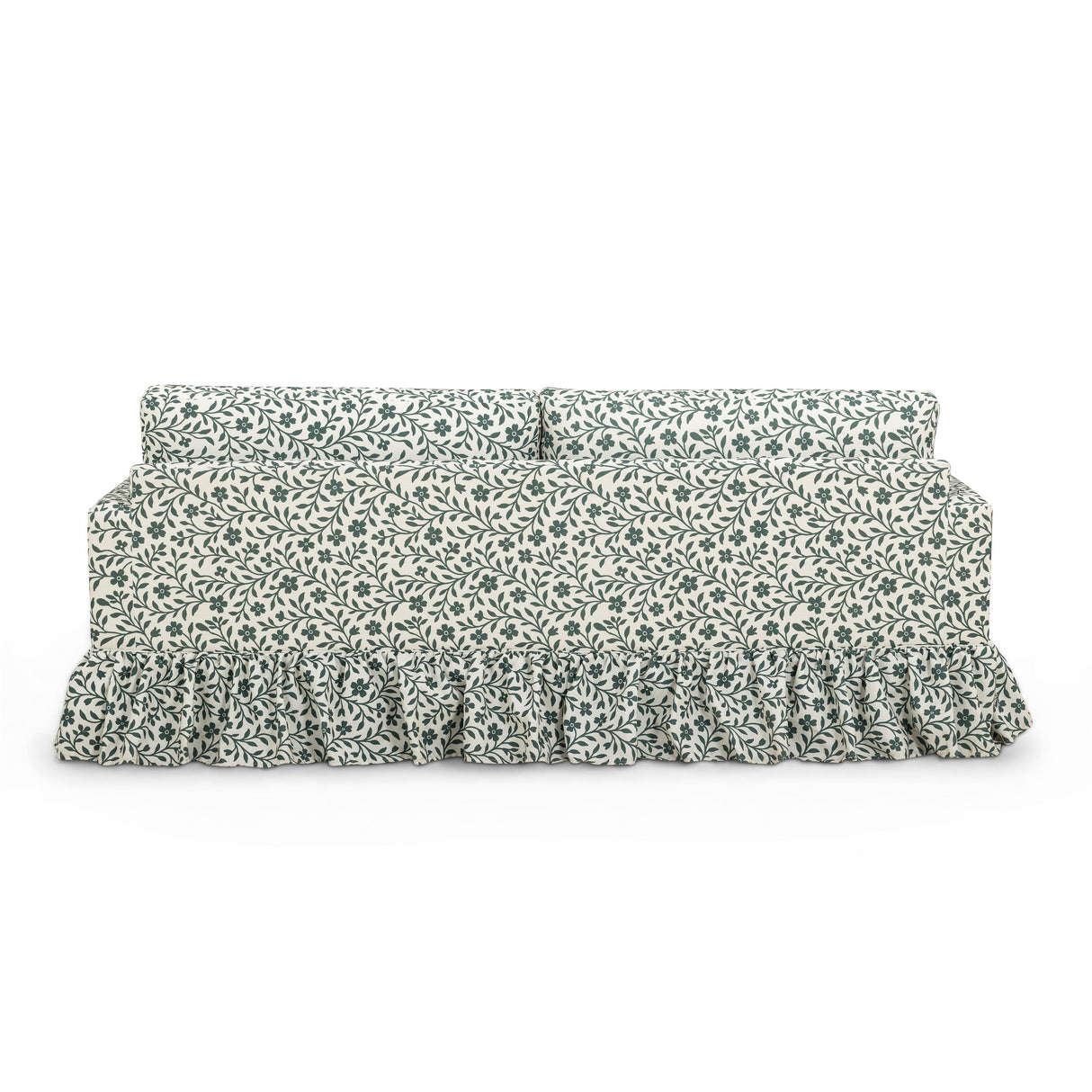 TOV Gertrude Floral Linen Weave Sofa