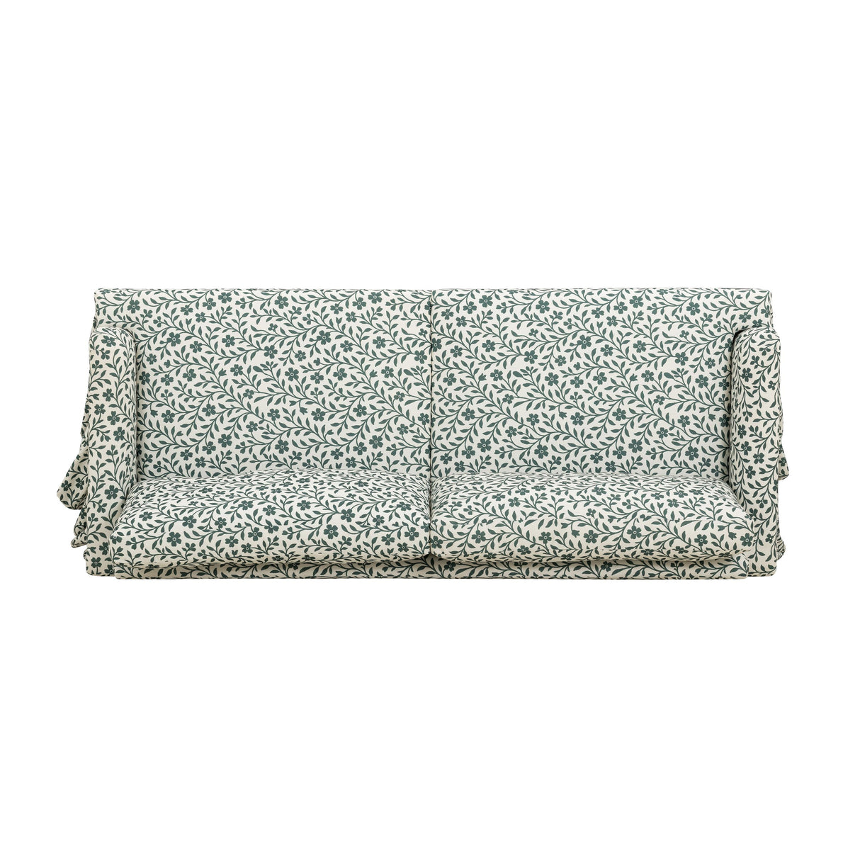 TOV Gertrude Floral Linen Weave Sofa