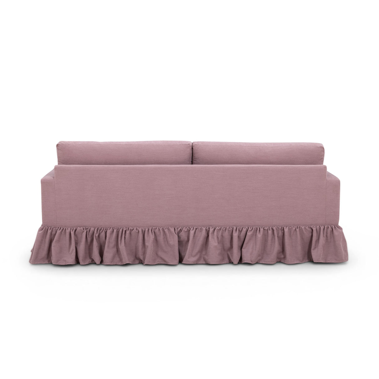 TOV Gertrude Mauve Upcycled Fabric Sofa