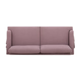 TOV Gertrude Mauve Upcycled Fabric Sofa