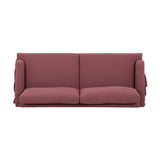 TOV Gertrude Plum Upcycled Fabric Sofa