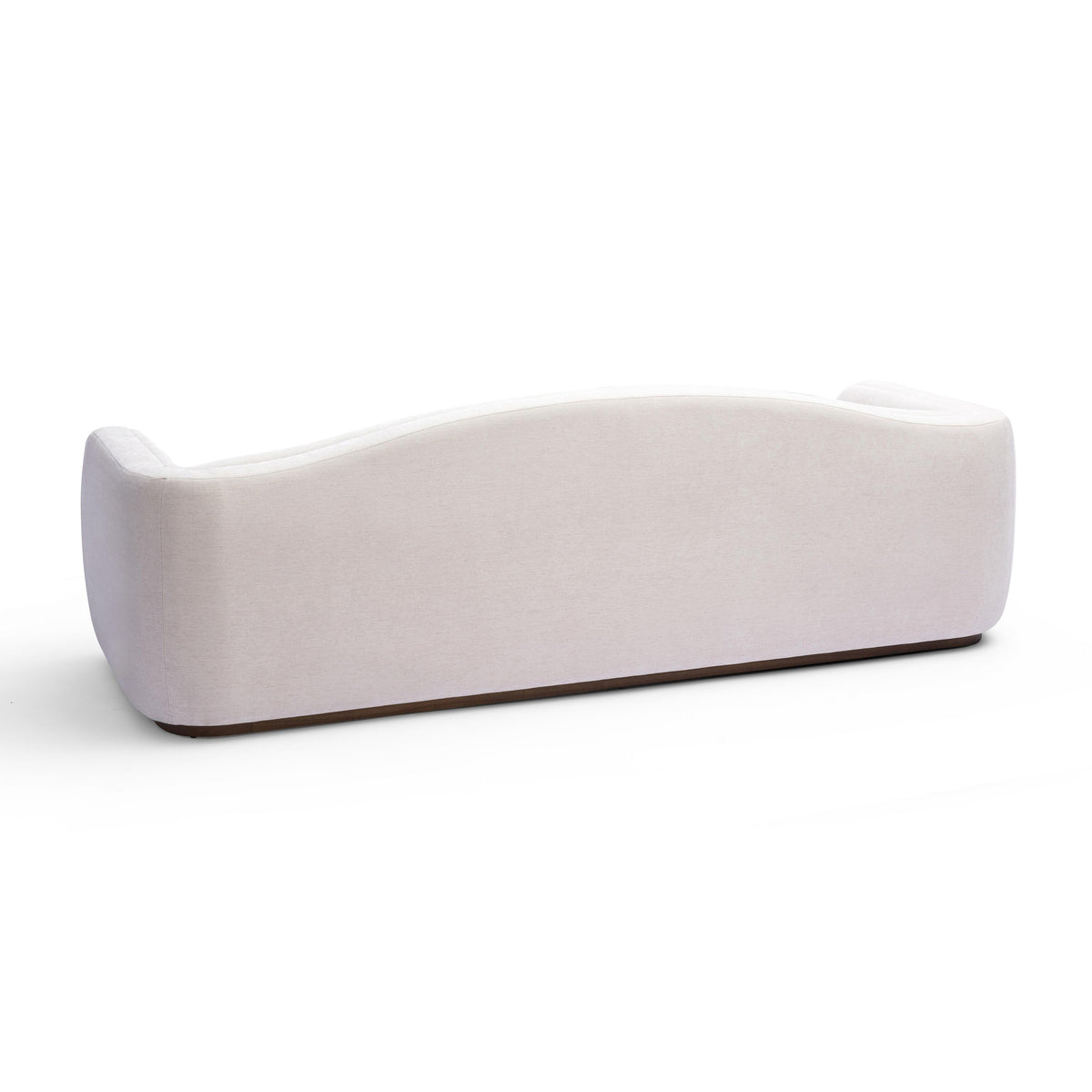TOV Camille Cream Performance Linen Chenille Sofa