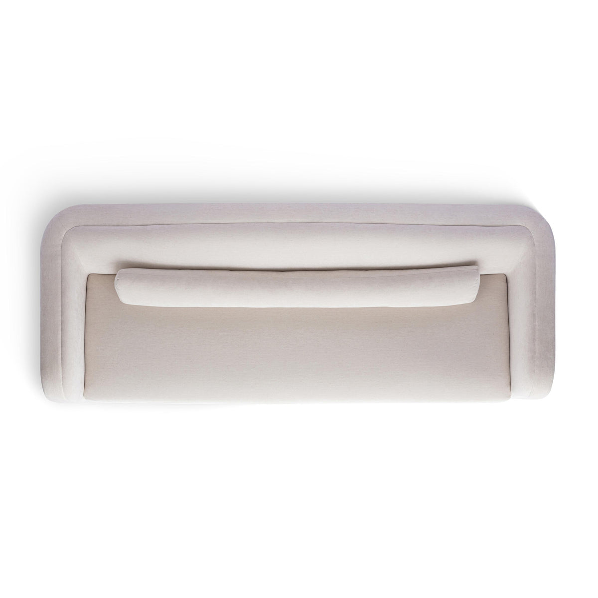 TOV Camille Cream Performance Linen Chenille Sofa