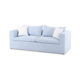 TOV Salty Light Blue Performance Petite Boucle Outdoor Sofa