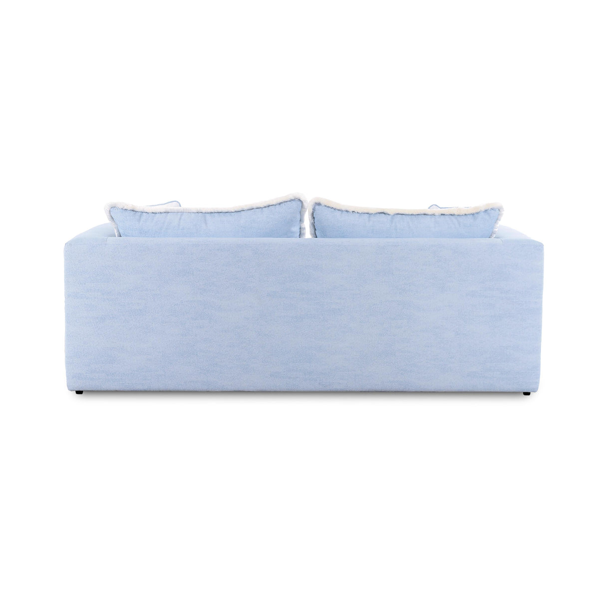 TOV Salty Light Blue Performance Petite Boucle Outdoor Sofa
