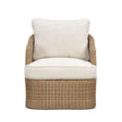 TOV Axel Cream Boucle Outdoor Accent Chair