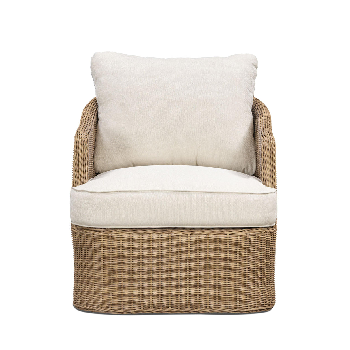 TOV Axel Cream Boucle Outdoor Accent Chair